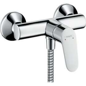 Mitigeur douche C2 avec cartouche à 2 vitesses chromé|Hansgrohe-HA331968000