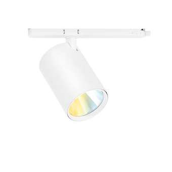 BimproCS - Projecteur triphasé LED alum. 240V 32W CS (3000/3500/4000K) 45DEG BL|Aurora-ABIENTK3245CSW