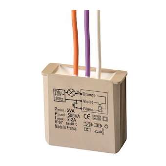 Télévariateur encastré 500W|Yokis-YOSMTV500E