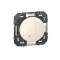 Variateur toutes lampes dooxie 2 fils sans Neutre finition blanc