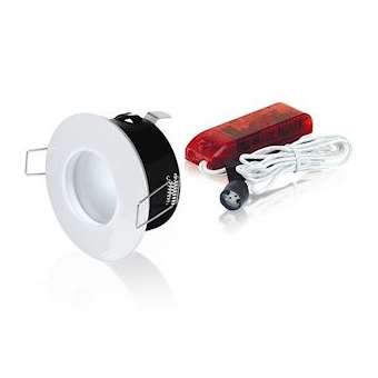 Marina - Kit enc. LED IP65 SDB GU5,3 5W 38DEG 830 AB + transfo TBTS & 1m|Aurora-ABIAL13115KT