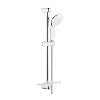 Ensemble de douche 3 jets avec barre Tempesta 100 Chromé|Grohe-GO227927001
