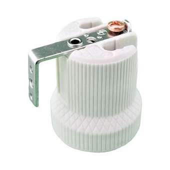 Douille E27 4A 500V Avec Support + Earth|Bailey-BIY144127