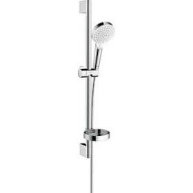 Set Crometta Vario / Unica'Croma 0,65m avec Casetta blanc/chromé|Hansgrohe-HA326553400