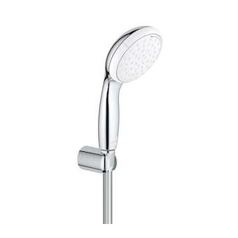 Ensemble de douche 2 jets avec support mural Tempesta 100 Chromé|Grohe-GO226164001