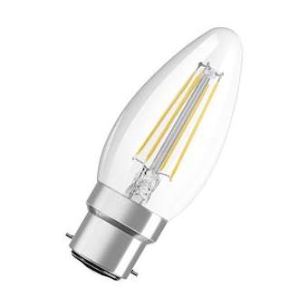 OSRAM LED FIL CLB40 Claire 827 B22 4W 470lm Verre|Ledvance-OSR591516