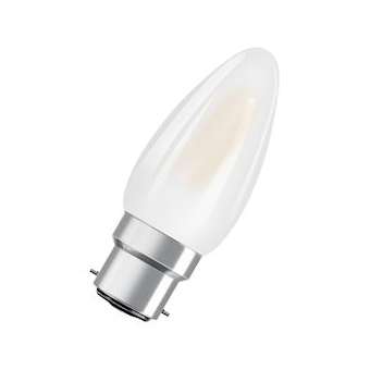 OSRAM LED FIL CLB40 Dépolie 827 B22 4W 470lm Verre|Ledvance-OSR591899