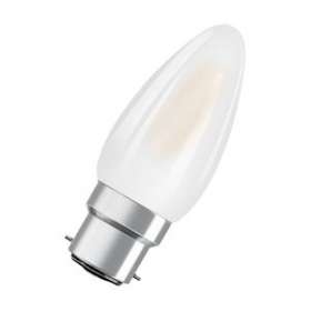 OSRAM LED FIL CLB40 Dépolie 827 B22 4W 470lm Verre|Ledvance-OSR591899