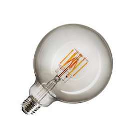 Source LED G125, E27, 8W, 2000-2900K, verre fumé|SLV-DC51003096