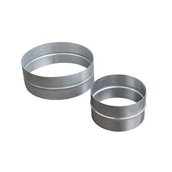 Raccord MM acier galvanisé diamètre 200 mm|Baillindustrie-BLLRACCMM200