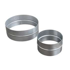 Raccord MM acier galvanisé diamètre 200 mm|Baillindustrie-BLLRACCMM200