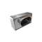 Plénum acier grille de soufflage 400 x150 mm (sortie latérale)