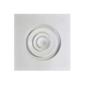 Diffuseur circulaire pour dalle de faux-plafond de 600x600 mm - diamètre 200|Baillindustrie-BLLDIFP200