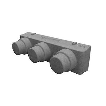 Plenum universel prêt-à-poser soufflage/reprise 3 sorties|Baillindustrie-BLLPLXS