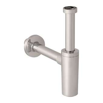 Siphon à tube plongeur Geberit pour lavabo, sortie horizontale: d40mm, G1 1/4|Geberit-GBR151.035.21.1