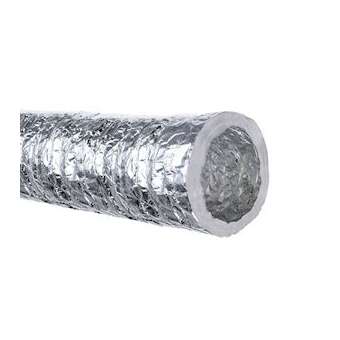 Gaine isolée polyester multicouche diamètre 200 mm - ep 40 mm classée M1|Baillindustrie-BLLGAI-PM200-40