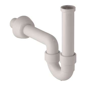 Siphon en tube coudé Geberit pour lavabo et bidet, sortie horizontale: d40mm,|Geberit-GBR151.100.11.1