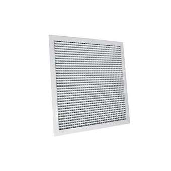 Grille de transfert aluminium blanc mate 595 x 595 mm|Baillindustrie-BLLGTAB595X595