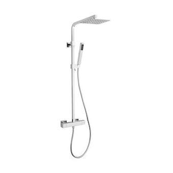 Colonne de douche TANK 200 laiton 200x200|Paini france-PIN97TANK200