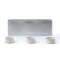 Plénum soufflage acier pour grille linéaire de 800x150 mm