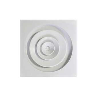 Diffuseur circulaire pour dalle de faux-plafond de 600x600 mm - diamètre 250|Baillindustrie-BLLDIFP250