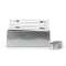 Diffuseur linéaire 3 fentes en aluminium blanc mate de 500 x 150 mm