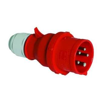 Fiche PE 400V 3P+N+T 6H 16A IP44 Inverseur de phase|Bals-BA1225