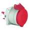 Socle de Prise TD 400V 3P+N+T 6H 32A IP44