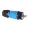 Fiche domestique bleue 250V 2P+T 10/16A IP44