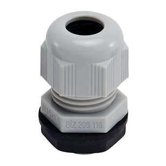 Presse-étoupe plastique filetage ISO/M 25 D 13-18 mm IP68 (x 1)|Bizline-BIZ206125