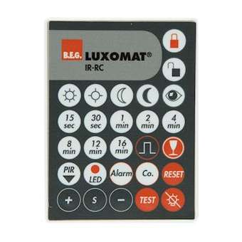 IR-RC Télécommande à infrarouge pour détecteurs RC-plus|Beg-BE492000