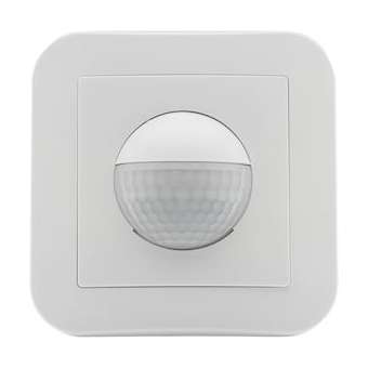 INDOOR 180R/2F Détecteur de mouvement mural + micro en 2 fils batterie intégrée|Beg-BE492616
