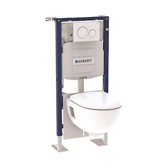 Bâti-pack WC Geberit Duofix 112 cm Sigma 12 cm Sigma20 et WC Renova semi-caréné|Geberit-GBR118.311.KJ.1