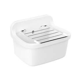 Arkitekt vidoir mural, sans trou pour robinet, avec trop-plein|Vitra France-GIR6109B0036005