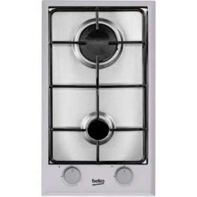 Table de cuisson, 30 cm, 2 Gaz, Inox|Beko france-EKOHDCG32220FX