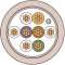 Patch 4p F/UTP PVC Gris T1000M 60015246