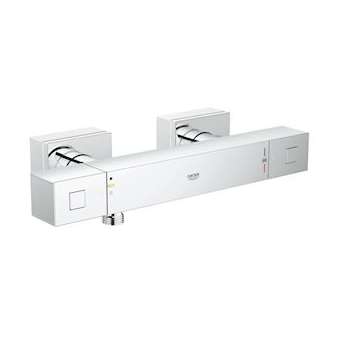 Mitigeur thermostatique Douche Grohtherm Cube Chromé|Grohe-GO234509000