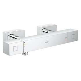 Mitigeur thermostatique Douche Grohtherm Cube Chromé|Grohe-GO234509000