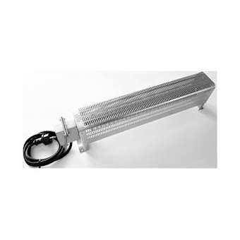 Radiateur ailet-1500W-IP66/67-230V-bte alu-gril protect acier-880x91x150mm|Bhn thermique-BHN104015