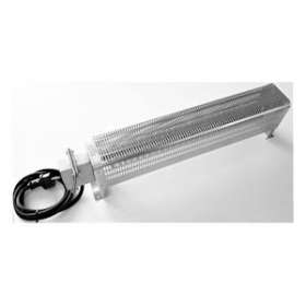 Radiateur ailet-1500W-IP66/67-230V-bte alu-gril protect acier-880x91x150mm|Bhn thermique-BHN104015