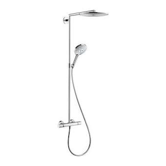Showerpipe 300 1jet, Bras de douche 450mm chromé|Hansgrohe-HA327114000