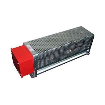 Radiateur ailet acier 3000W-IP55-230V/400V3(N) avec gril prot-605x165x200mm-7,7k|Bhn thermique-BHN102031