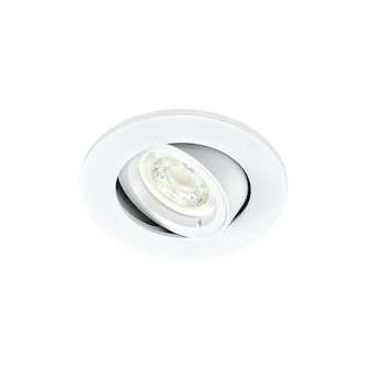 DLT-ISO 90 - Encastré GU10 bascul., blanc, recouvrable, RT2012, lampe non incl.|Aric-ARI50735