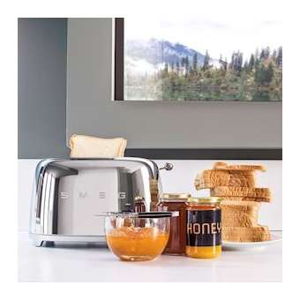 Grille-pain TSF01SSEU 2 Tranches|Smeg france-SMFTSF01SSEU