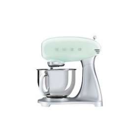 Robot sur socle Années 50 - Corps en alu coulé - Bol en acier inox poli|Smeg france-SMFSMF02PGEU