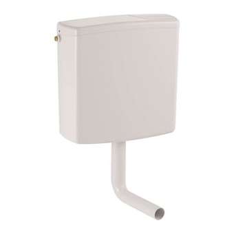 Réservoir Geberit AP140 double touche vis: Blanc alpin|Geberit-GBR140.314.11.1