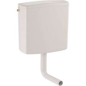 Réservoir Geberit AP140 double touche vis: Blanc alpin|Geberit-GBR140.314.11.1