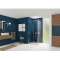Smart Express Paroi Fixe 90X190 Cm Profile Chrome Verre Transparent