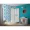Cabine Eden 2 + Coulissant 80 Receveur Haut|Blanc aqua production-BL5CA8510
