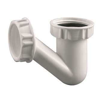 Siphon bidet plastique, V-non réglable, entrée 1'1/4, sortie D32, hauteur 79 mm|Valentin-VA261800000100